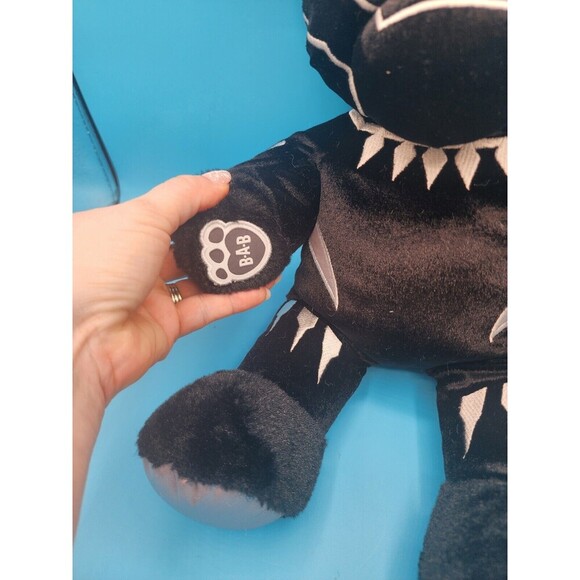 Build-A-Bear Workshop Marvel Black Panther T'Challa Plush Avengers Edition - Picture 2 of 6